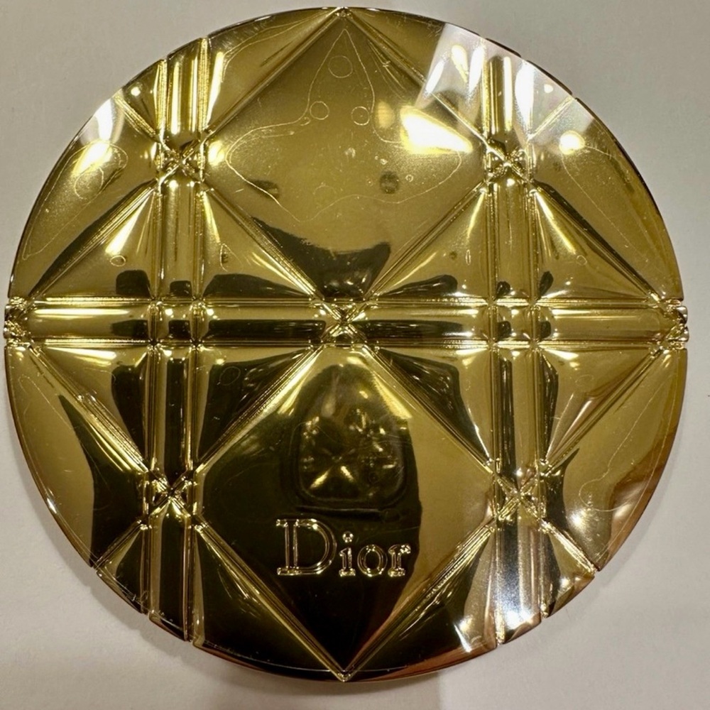 Dior Gold Metal Compact Mirror. NEW/SEALED/LABELED in original couture box GWP - Picture 5 of 9